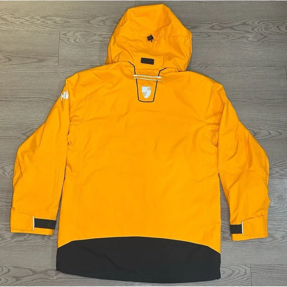 Helly Hansen Men Seabourn Expedition Full Zip Jacket Polar Shield Parka Orange M - Picture 2 of 11